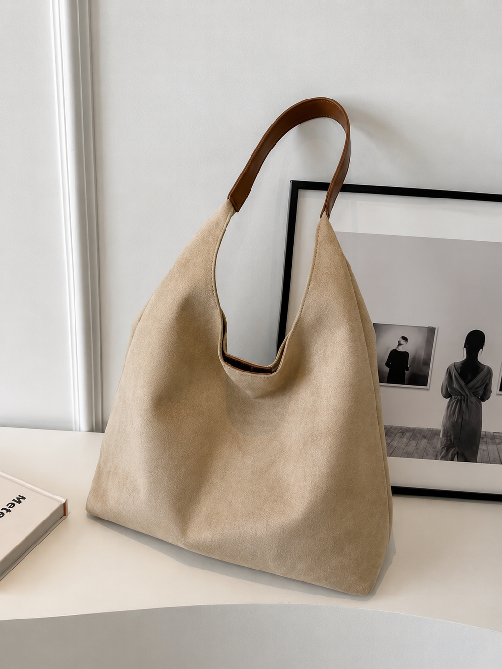 Jenna – Borsa a spalla scamosciata