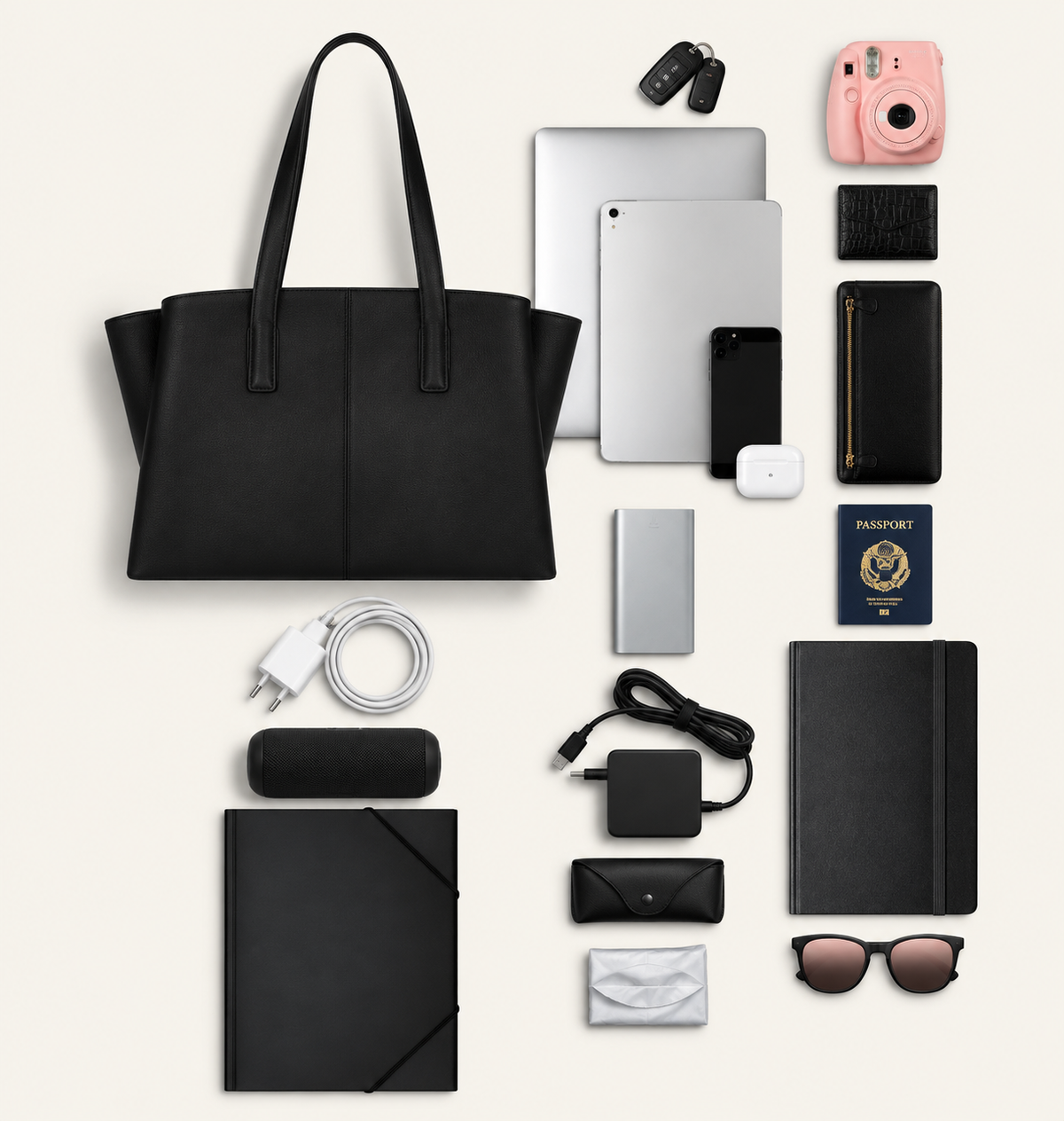 Samantha – Borsa tote a tre scomparti