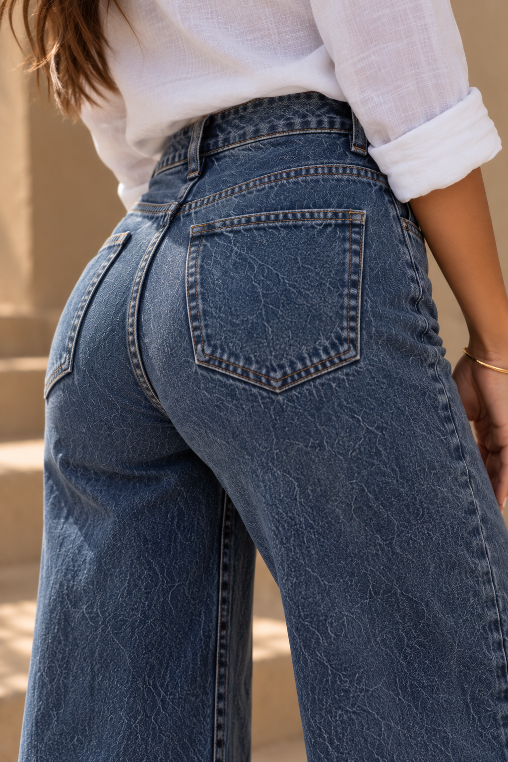 Lucía | Jeans Tiro Alto Efecto Estilizante
