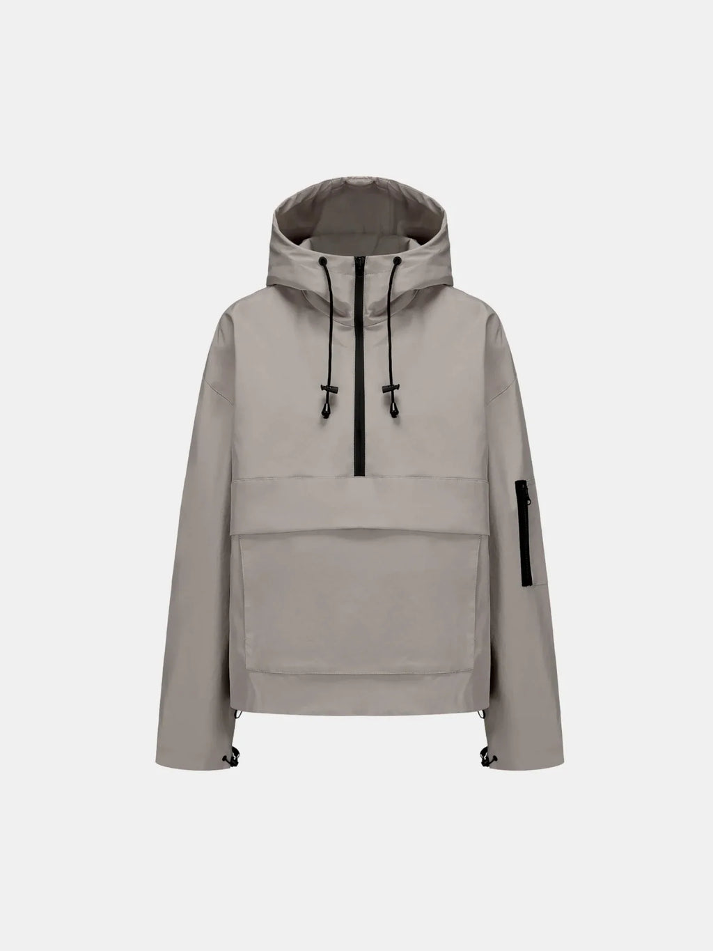 STM-TEX™ Dark Taupe Classic Relaxed Fit Rain Hoodie